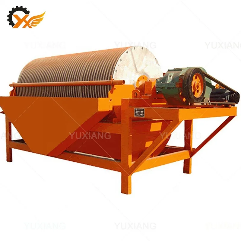 Dry mineral ore separation machine sand powder magnetic separating iron removing separator