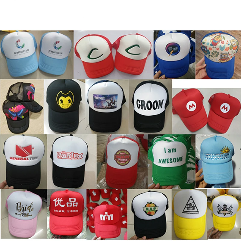 Custom print 3D embroidery logo high quality OEM sports golf cap baseball cap