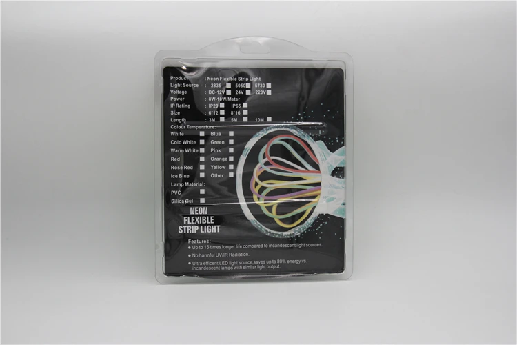 neon led light tape strip