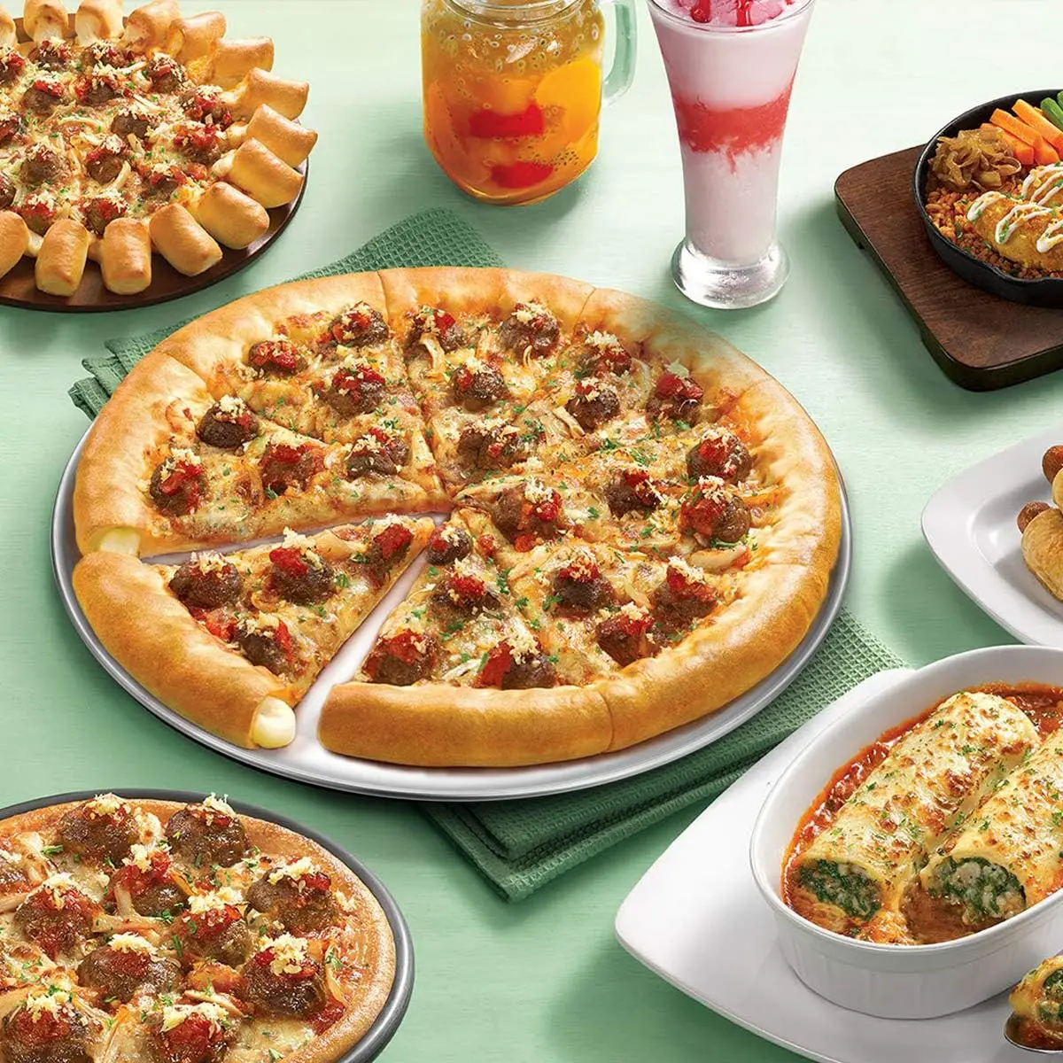 Dishwasher Safe 10 Inch Stainless Steel Pizza Pan Round Pizza Oven Baking Pan Dinner Plate dish