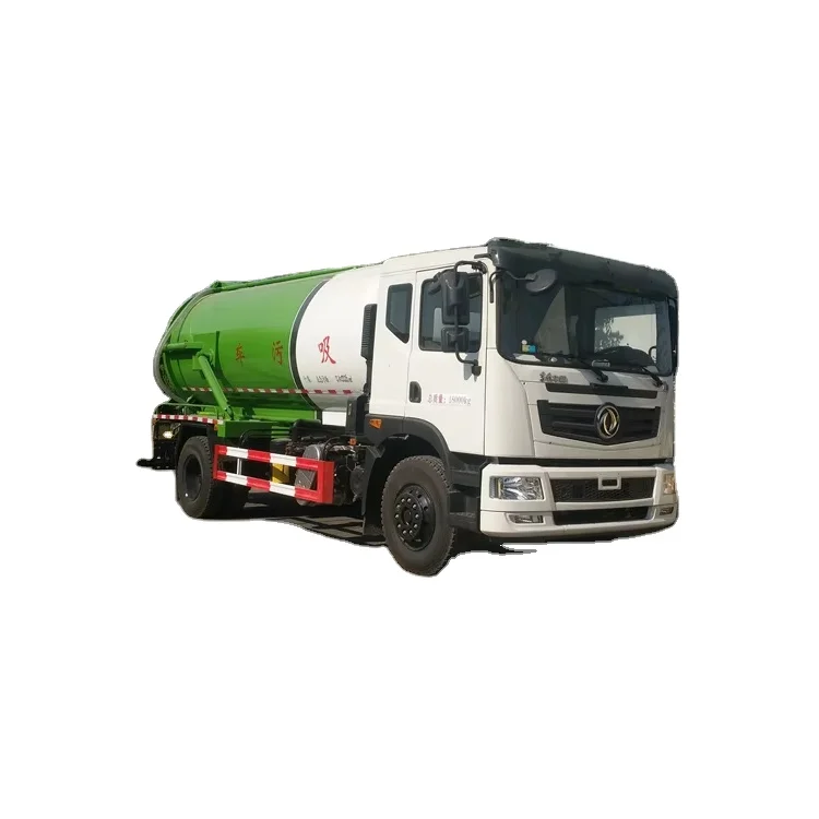 Dongfeng huashen sewage suction trucks  sewage suction tanker truck for sale