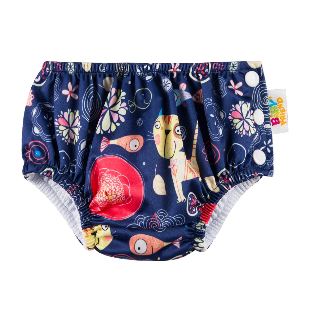 Babyland Reusable Side Opening Baby Swimming Diaper