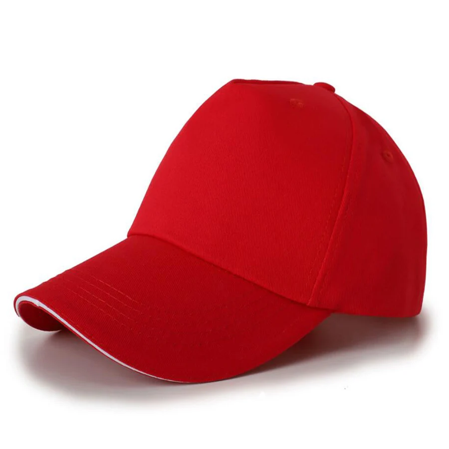 China Wholesale Custom Plain Red Golf 3D Embroidery Patch Tennis Hat