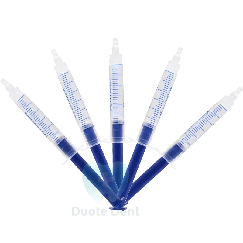 Teeth Whitening Gel Syringes Tooth Bleaching Peroxide Dental Whitener peroxide professional teeth whitening gel