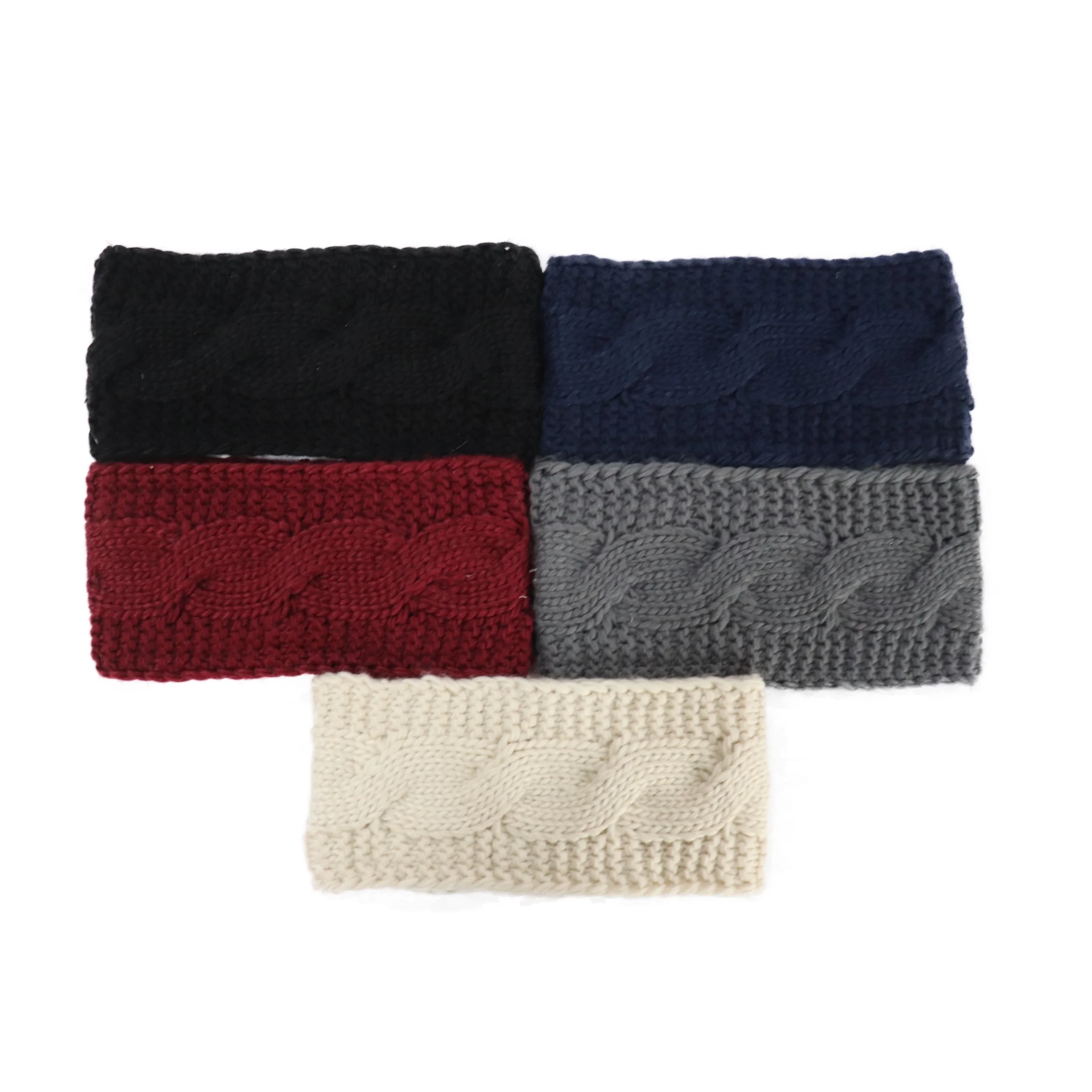 Manufacture Winter custom new style fashion warm women knitted headband