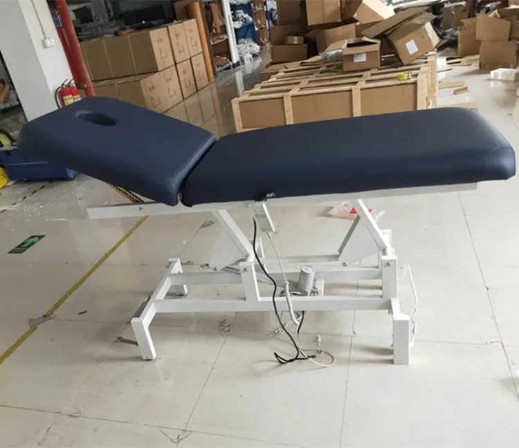 Multi-function electric adjustable massage table  beauty salon facial bed with 1 or 2 motors