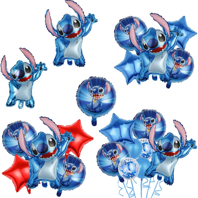 Liilo & Stitch birthday party balloon aluminum foil balloon decoration