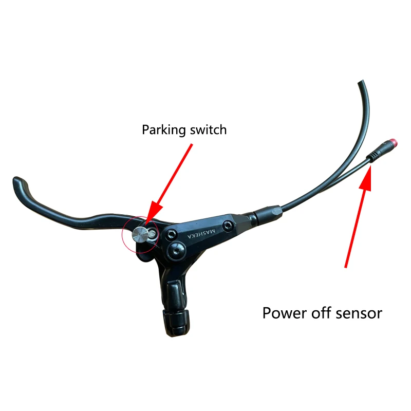 Hb-5000 Y type power off brake with parking function three-wheel electric scooter brake electric three-wheel bicycle oil brake