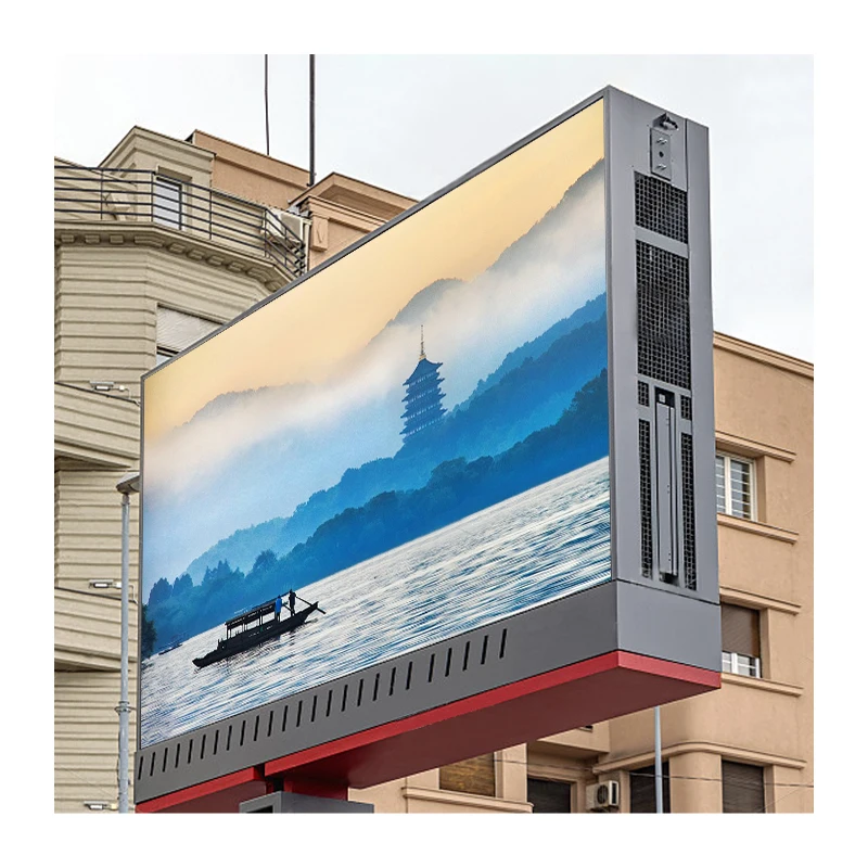 Большой водонепроницаемый Hd наружное здание рекламная реклама Smd вывеска P6.67 P8 P10 матричный светодиодный цифровой экран для телевизора
