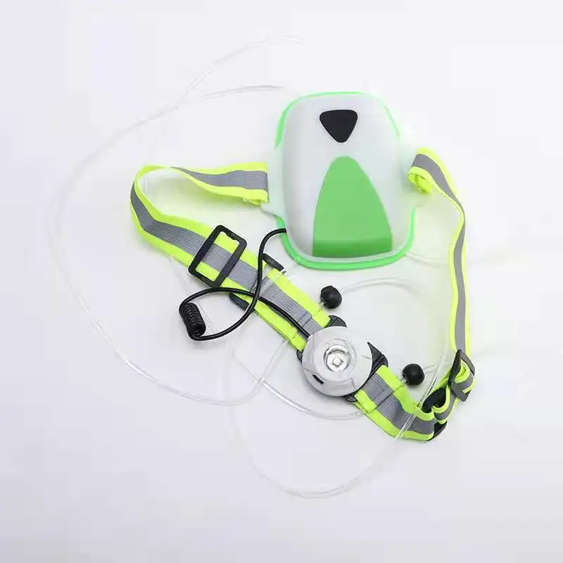 LED outdoor waterproof USB rechargeable running safety vest warning night running light vest wearable flashlight