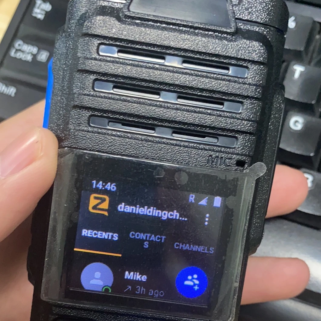Zello walkie talkie OEM Poc radio Wifi Blue tooth GPS tracking walkie talkie 4G/3G/2G
