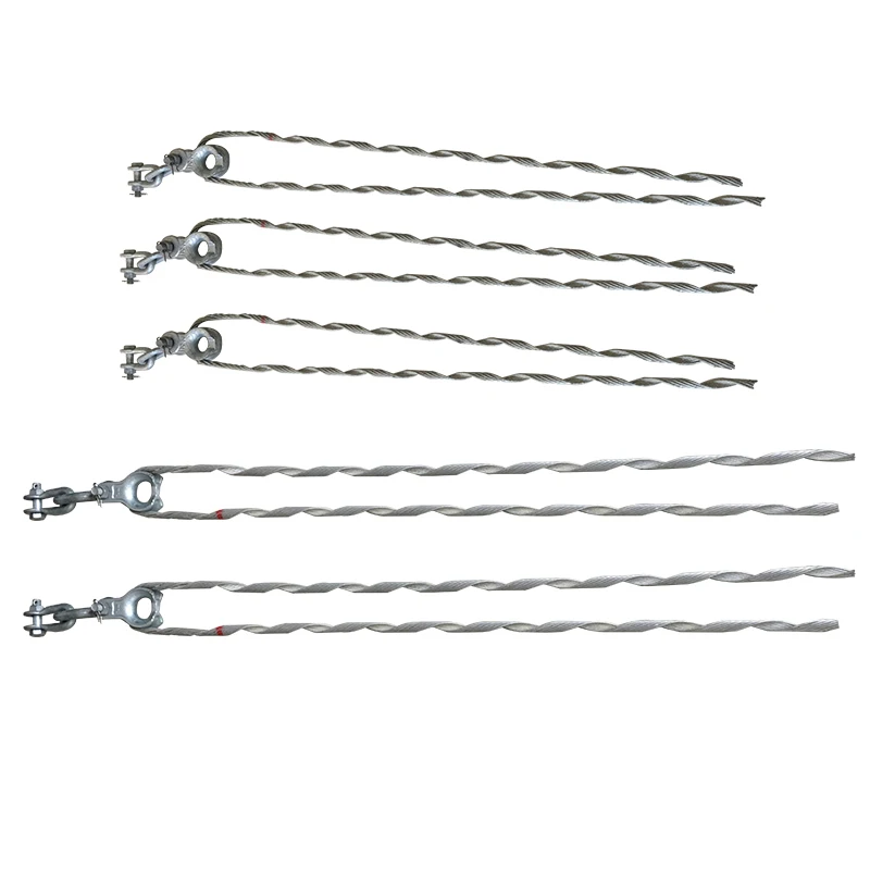 ADSS OPGW Cable Fitting preformed guy grip dead end clamp pole line hardware
