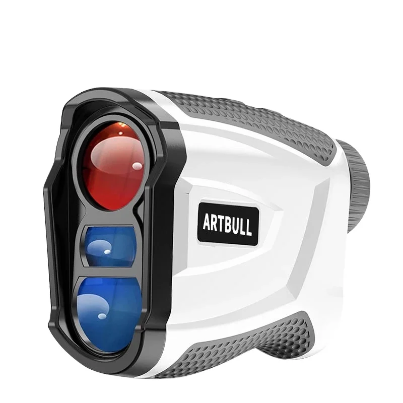 
Customized golf laser rangefinder single telescope 600 meters with magnet adsorption and flag locking vibration 