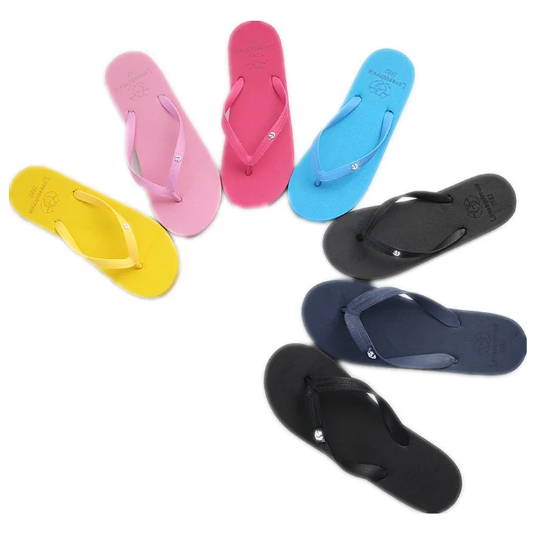 Горячая Распродажа, Модные Цветные шлепанцы унисекс из пвх по низкой цене, тапочки для мужчин и женщин