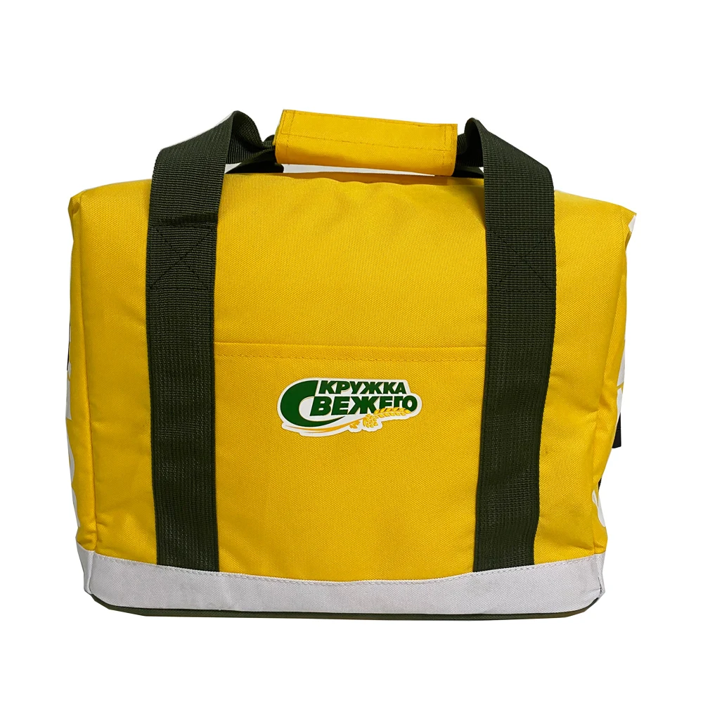 OEM custom aluminum foil cooling bag for beer bottles insulated wine cooler backpack