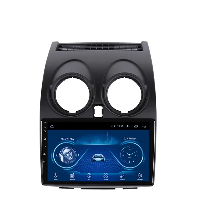 Wanqi 9 inch 4 cores android 11 car dvd multimedia player radio video Stereo gps navigation system For Nissan Qashqai 2006-2013