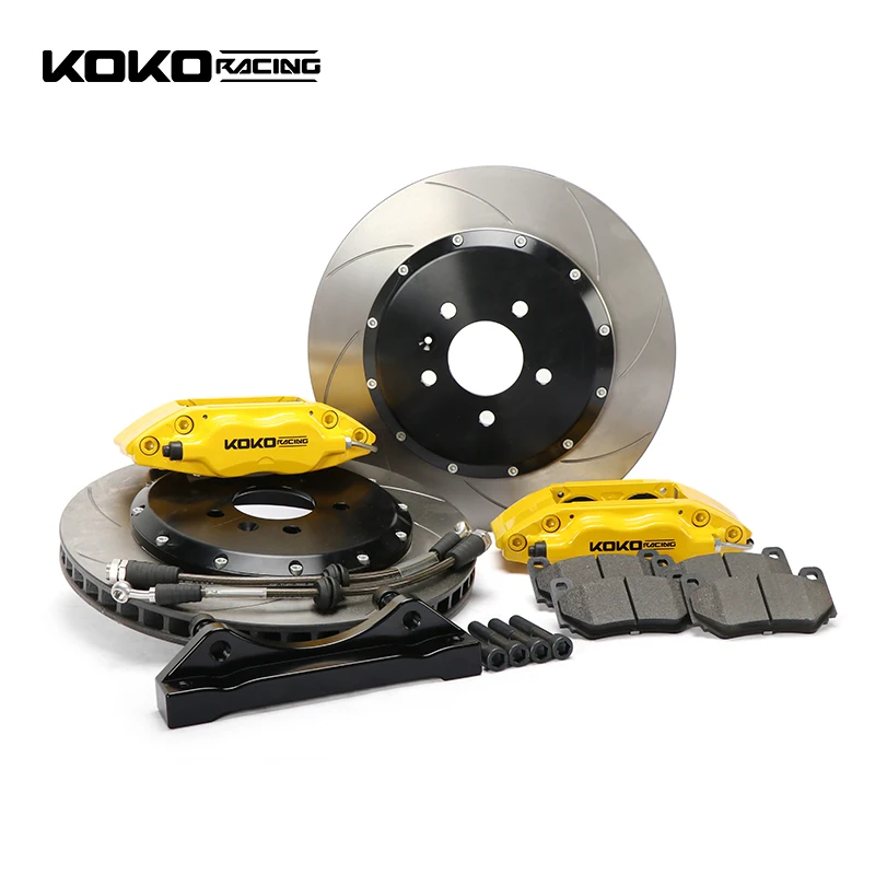 KOKO racing disc brake caliper 4 piston 7600 best kits for front 15-16inch rims for Suzuki Swift