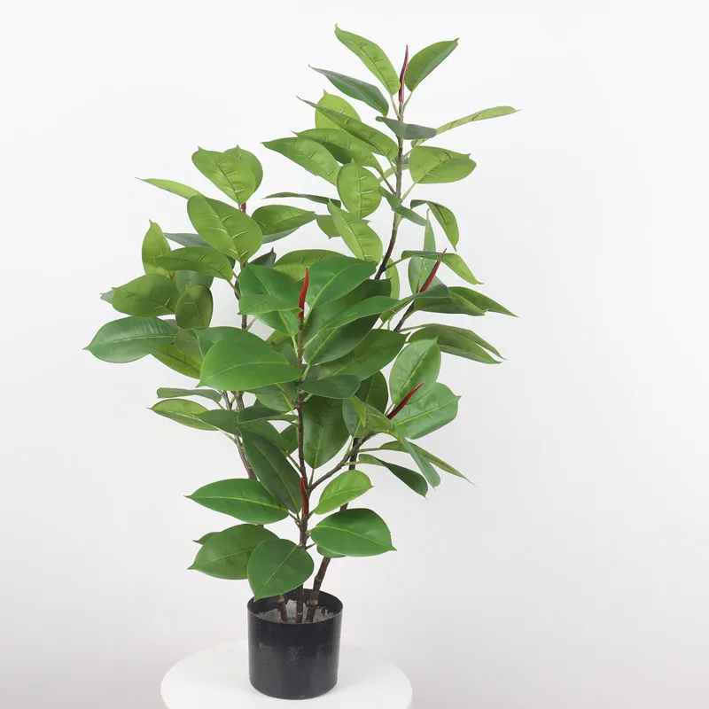 new arrivals indoor realistic Oak Tree tropical ficus artificial india rubber tree