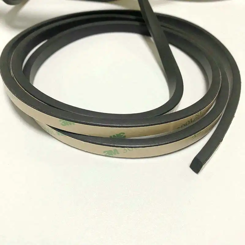 Epdm Rubber Draught Seal And Foam For Window Or Door Adhesive Foam Sealing Strip