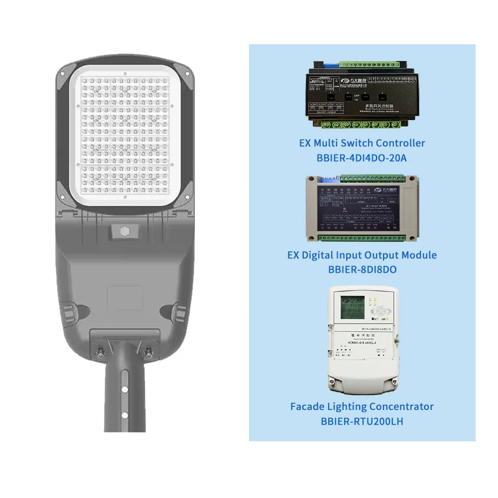 BBIER 200W LED Outdoor Smart Home Lighting Control Best Smart Lighting System For Street Light