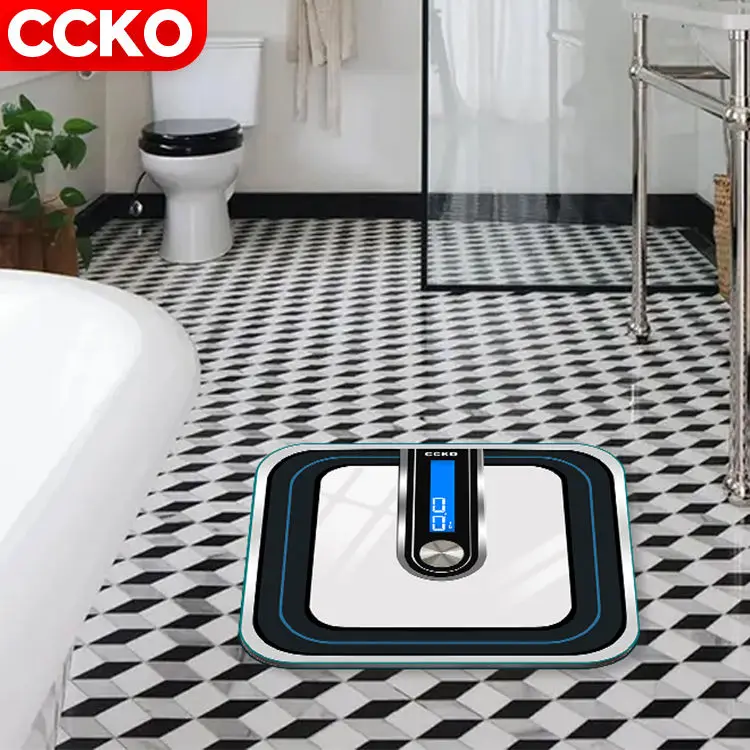 Ccko ванная комната электронная ЖК-доска для личные кухонные весы стеклянные цифровые напольные