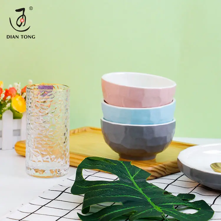 New style nordic hotel 7 pcs crockery dinnerware set porcelain tableware set restaurant ceramic dinnerware porcelain dinner set