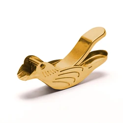 RAYBIN Gold Stainless Steel Bird Juicer Portable Elegance Fruit Bird Shape Hand Manual Juicer Lemon Slice Squeezer