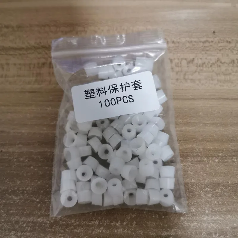 HYTOOS 100 шт./упаковка, пылезащитные насадки для маникюра, насадки для 3/32