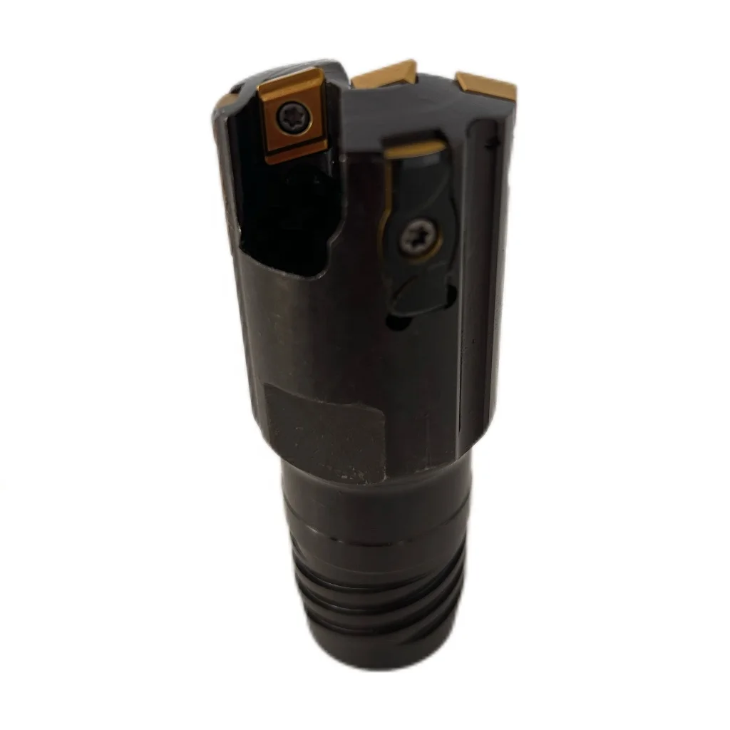 BTA Solid drill head with indexable inserts and guide pads dia25-150mm deep hole drilling tool