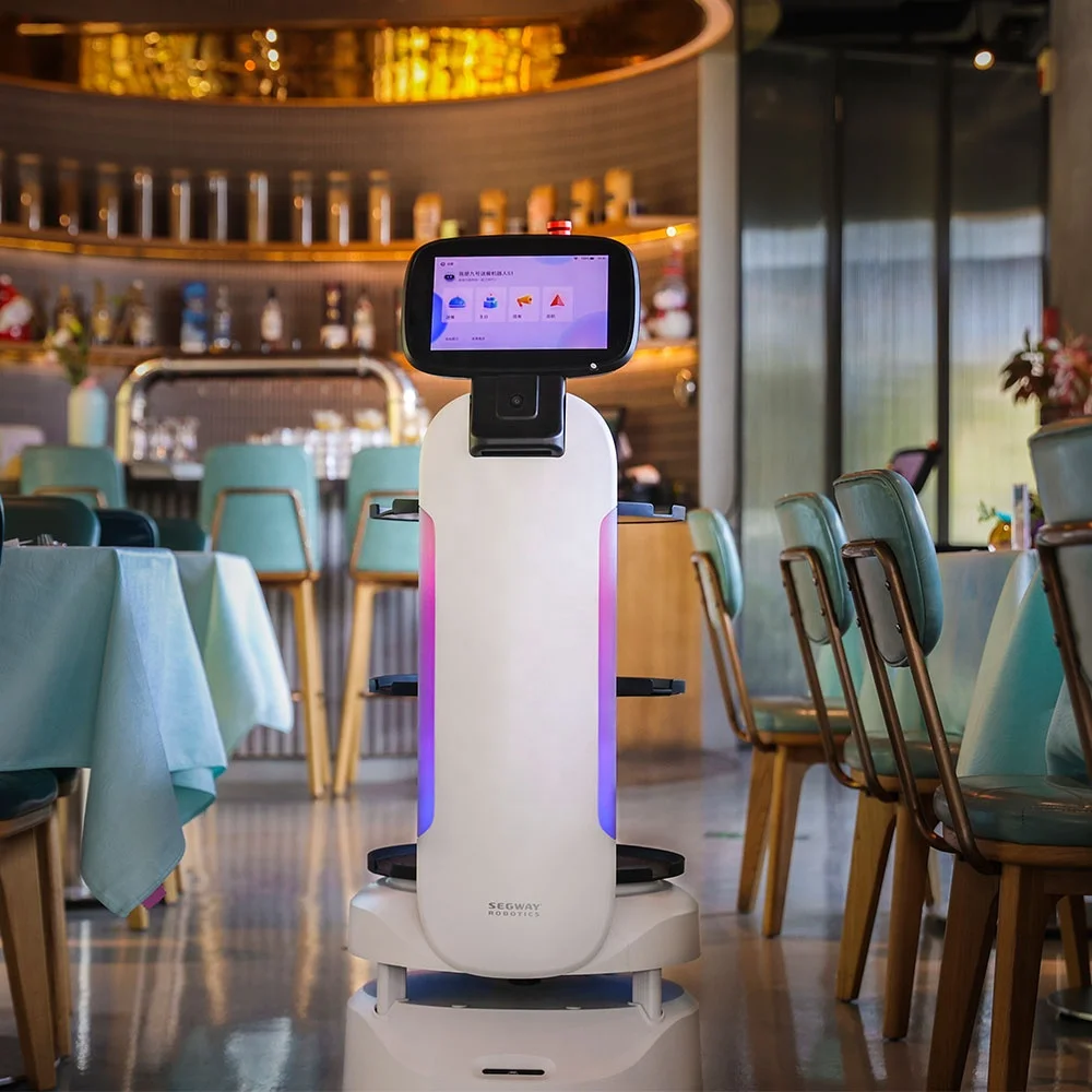 Segway AI logistics intelligent home outdoor package parcel fast delivery robot chassis