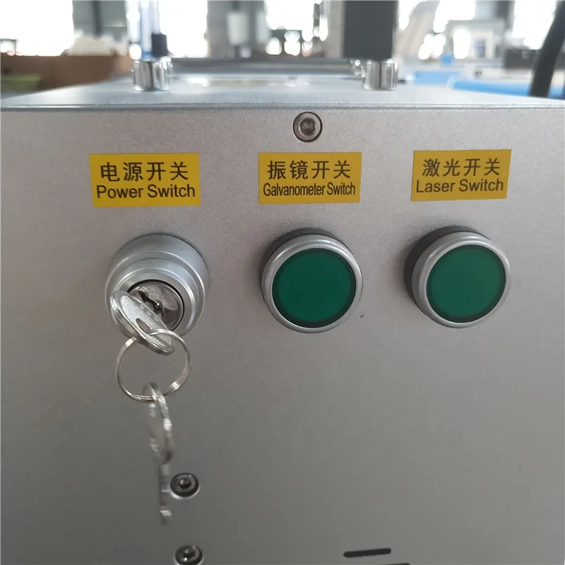 Высококачественная ручная волоконная лазерная маркировочная машина 30 Вт, нержавеющая сталь, золото, ПВХ, жесткий пластик, портативная лазерная маркировка