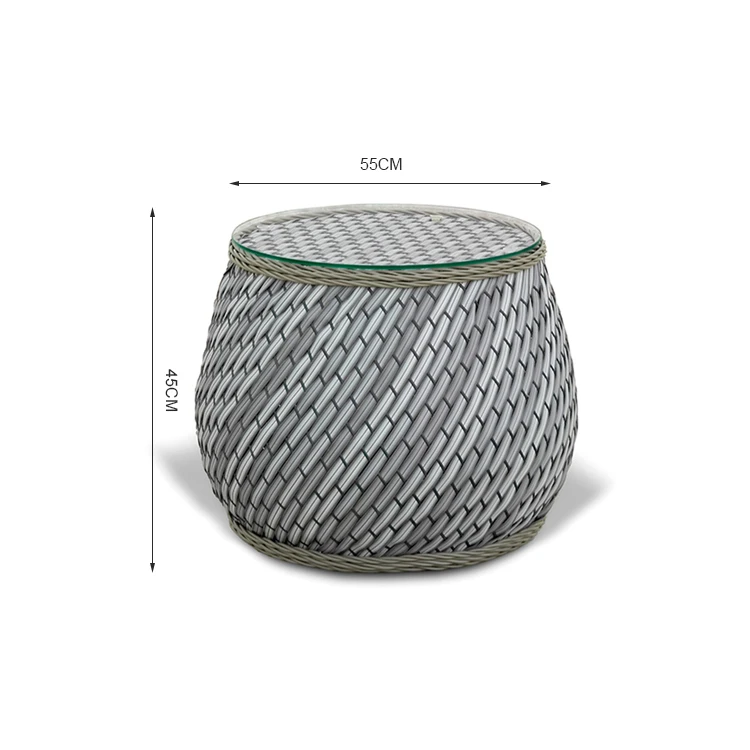 Popular hotel patio furniture outdoor garden rattan sofa set