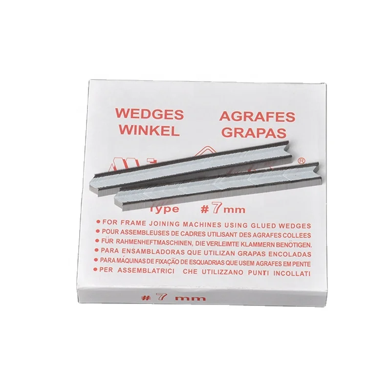 Picture Frame Jointing V Nail Pinning Cutting Machine Machinery Framing Cutter V-nails Wedges Nails