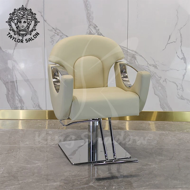 Оптовая продажа оборудование для парикмахерской золотые стулья