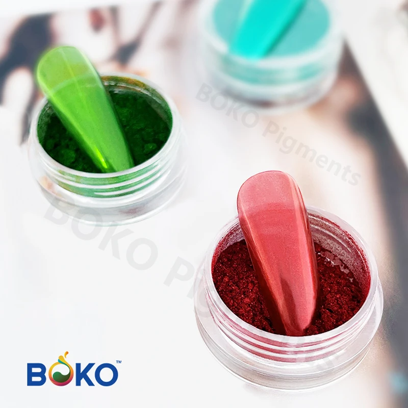 BOKO 2023 popular Factory Acrylic Nail Pigment Mirror Effect Chrome Powder for Nail art