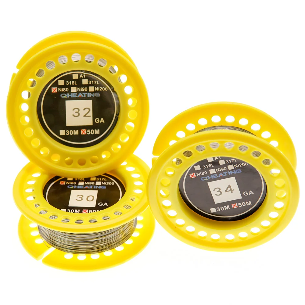 
High quality 50m/roll Ni80 round wire made in china 