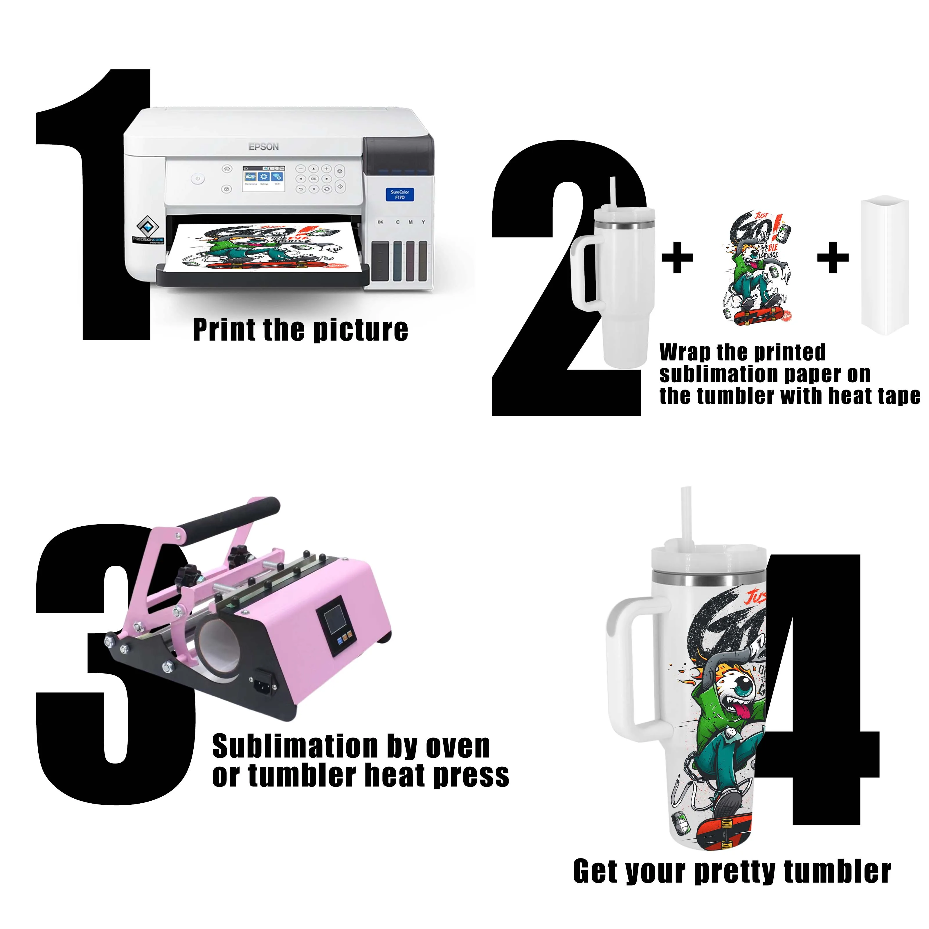 H2.0 40oz Custom Coffee Mug with Logo Stainless Steel Adventure Flowstate Sublimation Tumbler with Handle and Straw