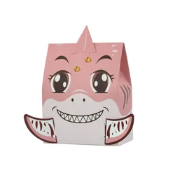 Shark Paper Chocolate Candy Sweet Gift Box for Baby Shower Party Decoration Packaging Boxes