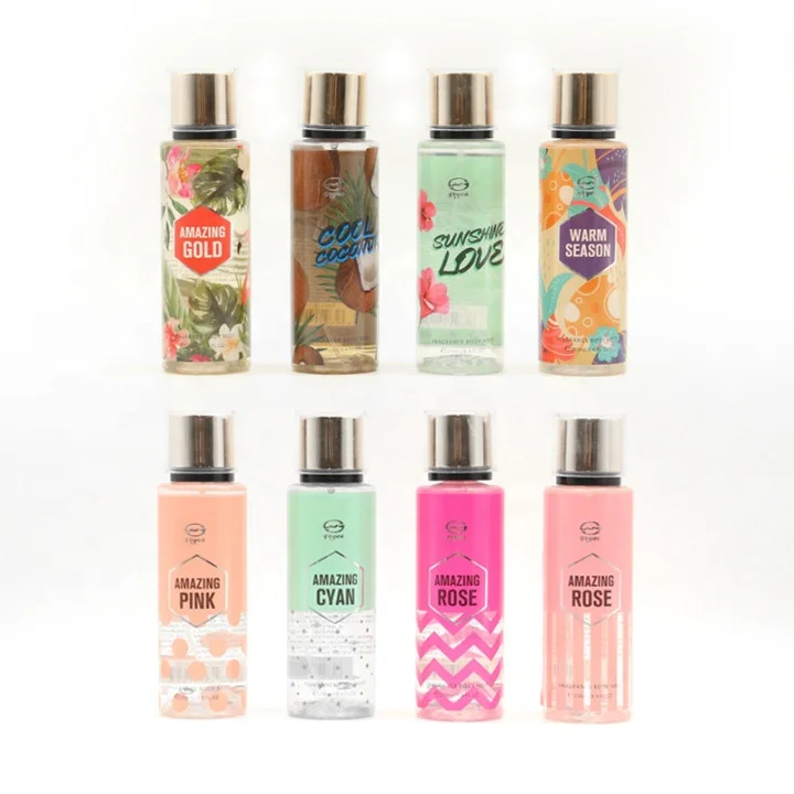 Wholesale High Quality 250ml Perfume Fragrance Body Spray Women Fragrance Body Mist Private Label Body Mist
