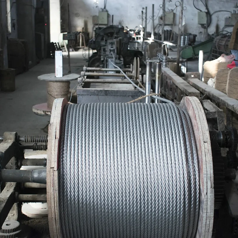 Hot Sell Manufacture Rope Wire 12mm 14mm 16mmSteel Cable Rope 6x12+7FC Galvanized Steel Wire Rope