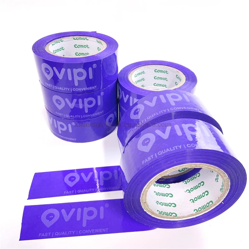 Carton Sealing Film Tape Large Roll Shipping Adhesive Tape Waterproof Bopp Packing Tapes