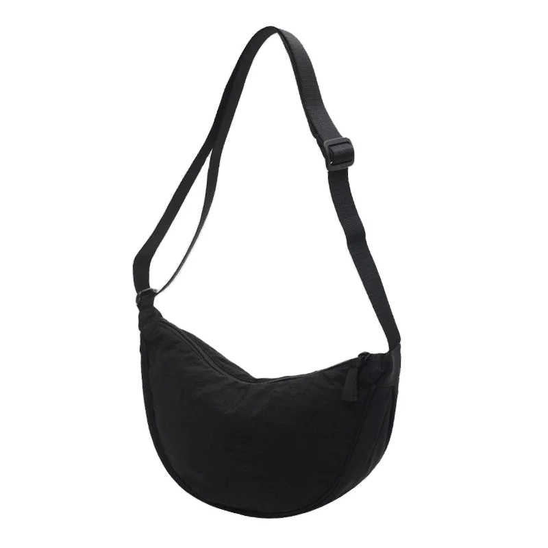 High Quality Custom Sport Casual Nylon Hobos Crossbody Bag All -Purpose Style Women Outdoor Shoulder Bag Soft Hand feel