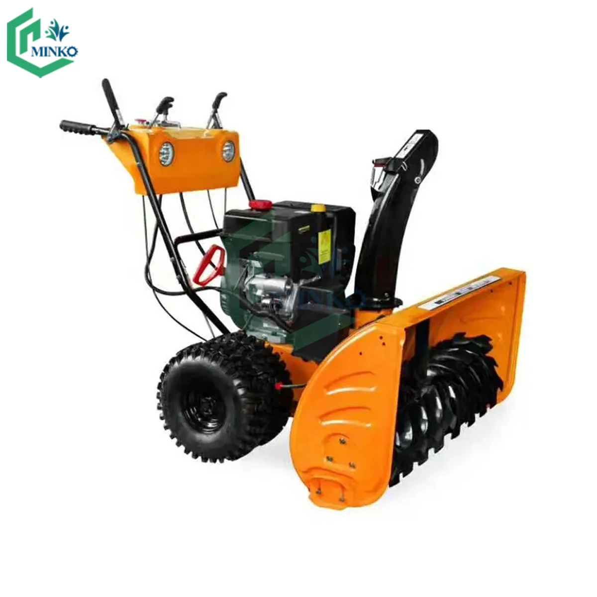 Industrial snow removal machine electric snow thrower petrol snowplough 13hp snow plough