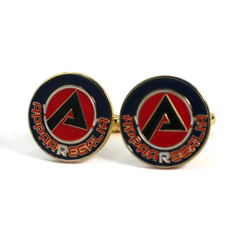 Высококачественная латунная Мужская запонка под заказ зажим для галстука дизайнерские металлические знаки запонки металлическая запонка с логотипом