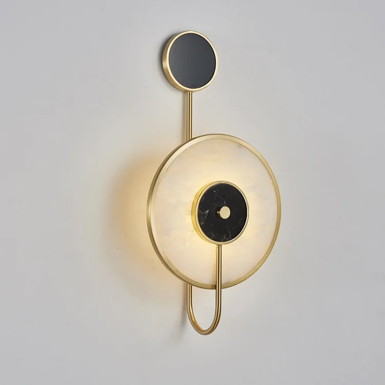 New Innovative Products Nordic Elegant Decorative Brass Gold LED Wall Light