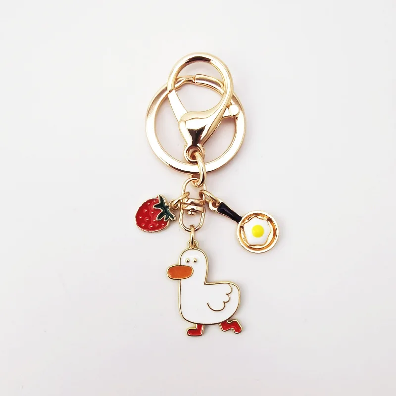 BSBH Custom Shape Logo 2D 3D Hard Soft Enamel Key Chains Souvenir Letter Metal Keyring Egg Keychain