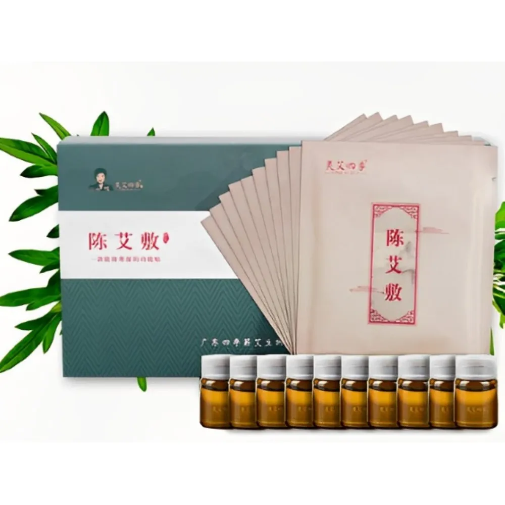 Moxa Natural Wormwood Herbal Neck Plaster Moxibustion Patch Cervical Pain Relief Patch