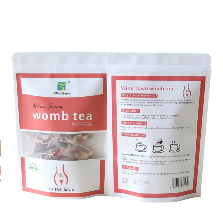 Warm Womb Tea Fibroid Detox Tea reddates wolfberry and longan  female fertility tea