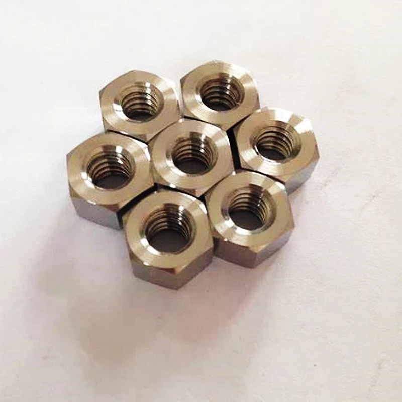Top Ranking 1-7 MO Hexagon Nuts Cold Rolling Moly Hexagon Nut For Sapphire crystal