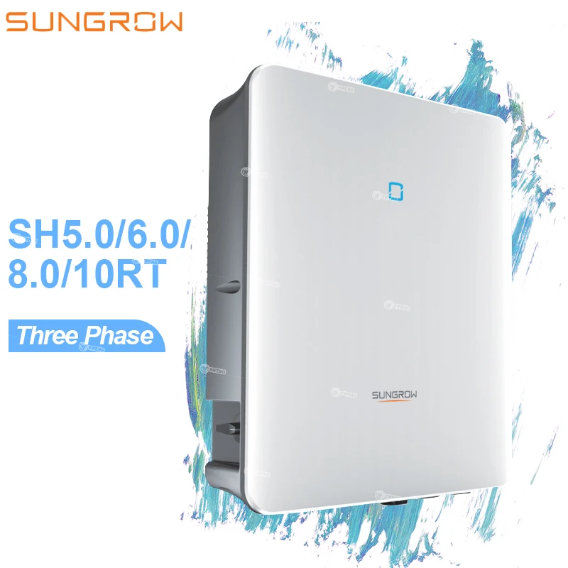 Sungrow гибридная Солнечная система с инвертором SH10RT SBR096 SBR128 батарея DTSU666-20 EV зарядное устройство AC011E-01 регистратор 1000B